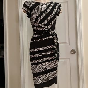 Black and white dress XS